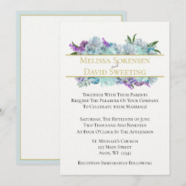 Convites Cerimônia de Suite de Casamento com Tradição de Bu