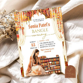 Convites Cerimônia Floral India Bangle Choora