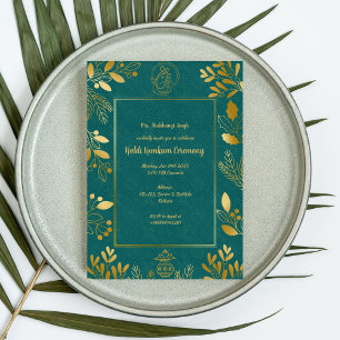 Convites Cerimônia Haldi Kumkum