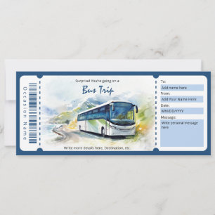 Convites Certificado de Oferta de Barramento Surpresa