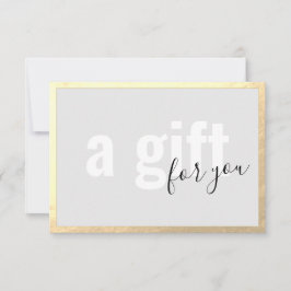 Convites Certificado de Presente de Spa de Fronteira Dourad