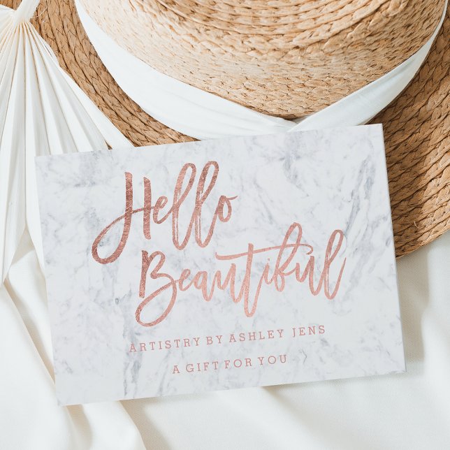 Convites Certificado de presente falso rosa de ouro de giz (Criador carregado)