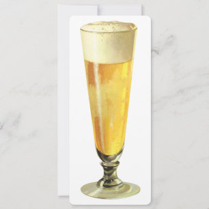 Convites Cerveja Draft Alta Vintage, Festa de Aniversário