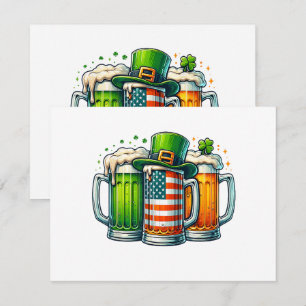 Convites Cerveja Irlandesa Irlanda Dia de São Patrício Fest