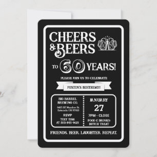 Convites Cervejaria Pub Aniversário de Garrafa e Cervejas a
