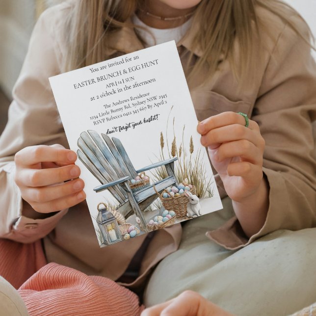 Convites Cestos com ovos à volta de cadeiras velhas e Caça  (Criador carregado)