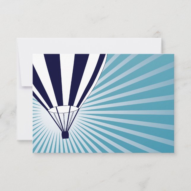 Convites céu alto balonando (Frente)