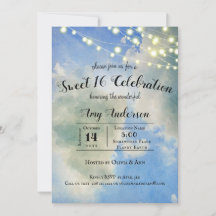Céu Azul & Nuvens Brancas | Aniversário de 16 Anos
