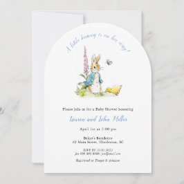 Convites Chá Blue Peter Rabbit Baby Boy