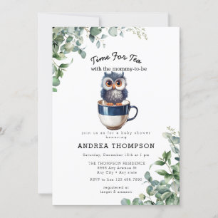 Convites Chá com a mãe Baby Safari Animal Chá de fraldas