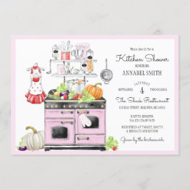 Convites Chá da Cozinha Bridal Retroativa