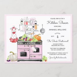 Convites Chá da Cozinha Bridal Retroativa
