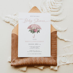 Convites Chá de abril da Baby Girl