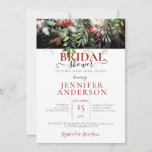 Chá de arranjo Floral de Aquarelas de Feriado de I