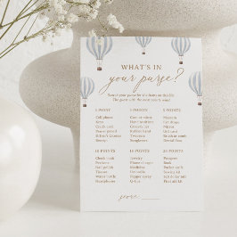 Convites Chá de Balão de Ar Quente O que há no seu jogo de 