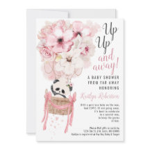 Chá De Balões De Ar Quente Panda Por Email