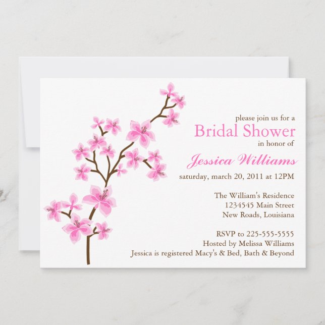 Convites Chá de Bebê (Frente)