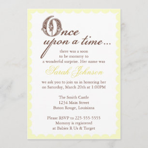 Convites Chá de Bebê