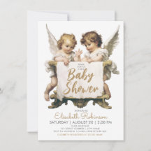 Chá de Bebê Anjos Personalizado