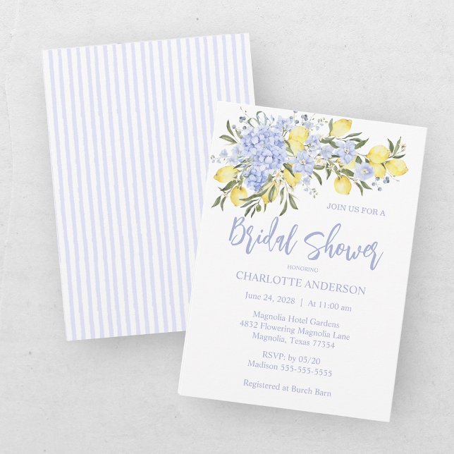 Convites Chá de Bebê Aquarela Laranja Azul Casamento (Criador carregado)