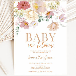 Convites Chá de Bebê Baby in Bloom