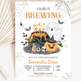 Convites Chá de Bebê 'Baby is Brewing'