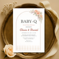 Chá de Bebê BabyQ BBQ Xadrez