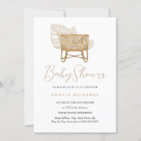 Chá de Bebê Berço de Bebê Boho