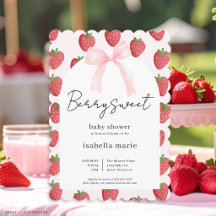 Chá de Bebê Berry Sweet Baby a Caminho