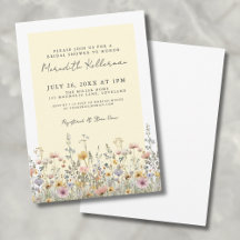 Chá de Bebê Botânico Floral Amarelo de Flores Silv