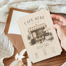 Chá de bebê cafe bebe neutro em tons marrons