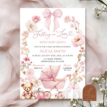 Chá de Bebê Carrinho de Bebê Coquette Abóbora Rosa