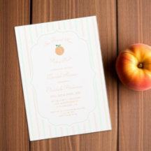 Chá de Bebê Casamento Pêssego Perfeito