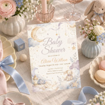 Chá de Bebê Celestial Etéreo