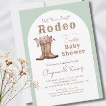 Chá de Bebê de Casal Western Não é o Primeiro Rode