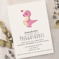Chá de Bebê de Dinossauro Engraçado e Engraçado