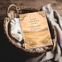 Chá de Bebê de Flor Silvestre do Deserto Ocidental