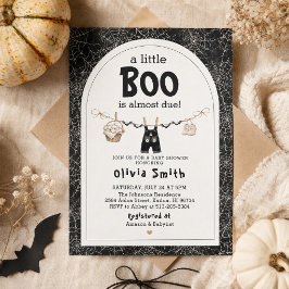 Convites Chá de bebê de Halloween
