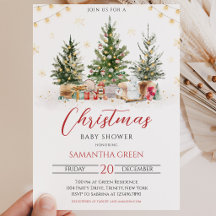 Chá de Bebê de Natal