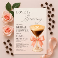 Chá de Bebê de Noiva Rosa Coquette Love is Brewing