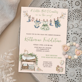 Convites Chá De Bebê Do Campo