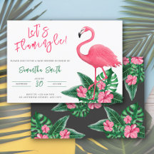 Chá de Bebê do Flamingo - Vamos Flamingar!