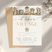 Chá de Bebê 'É Preciso uma Aldeia' – Cottage Villa