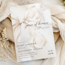 Chá de Bebê Elegante e Neutro em Nuvens