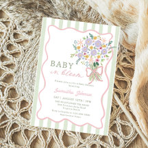 Chá de Bebê Floral Bebê Caprichoso em Flor