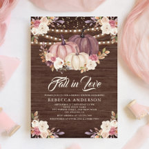 Chá de Bebê Floral de Abóbora Rosa Poeirento em Ma