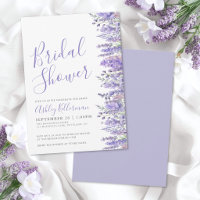 Chá de Bebê Floral Roxo Lavanda