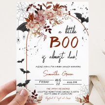 Chá de Bebê Floral Um Pouco Boo
