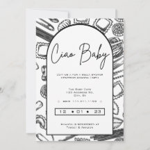 Chá de Bebê Italiano Ciao Baby Massas