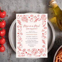 Chá de Bebê Italiano Mamma Mia